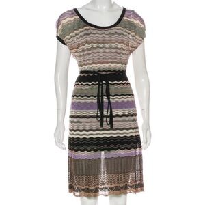 M Missoni knit dress with slip Sz Small